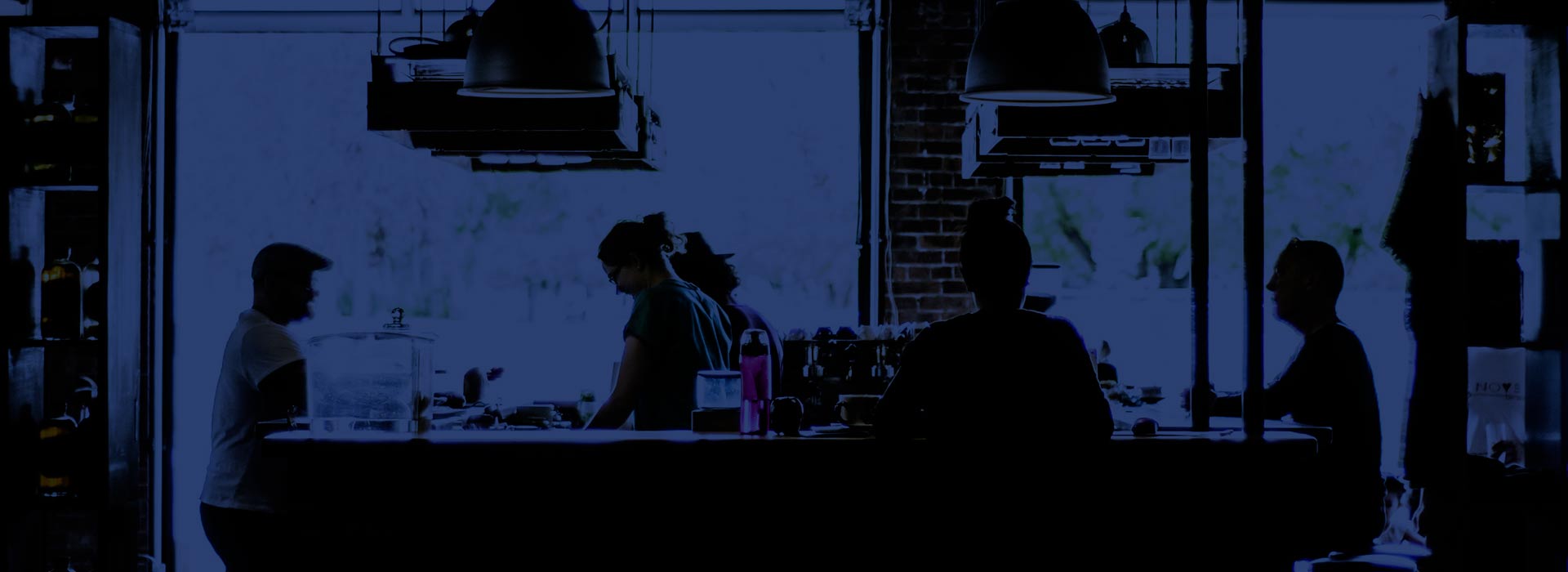 The Vape Shop Image of people at counter